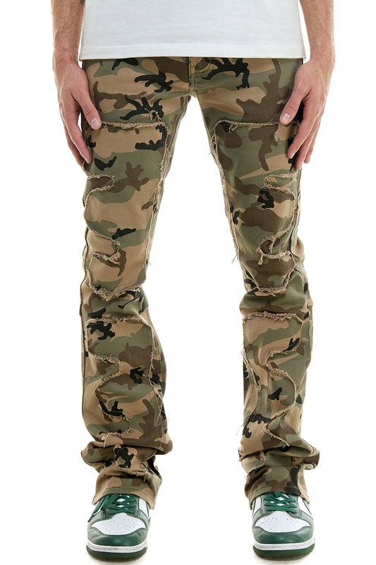 HUNTER'S PUZZLE FLARE PANTS